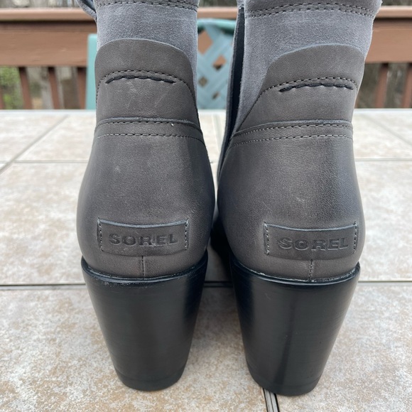 SOREL After Hours Chelsea Wedge Ankle Booties - Picture 7 of 13